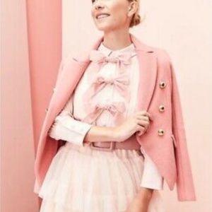 Halogen x Atlantic-Pacific Wool Blend Blazer Pink